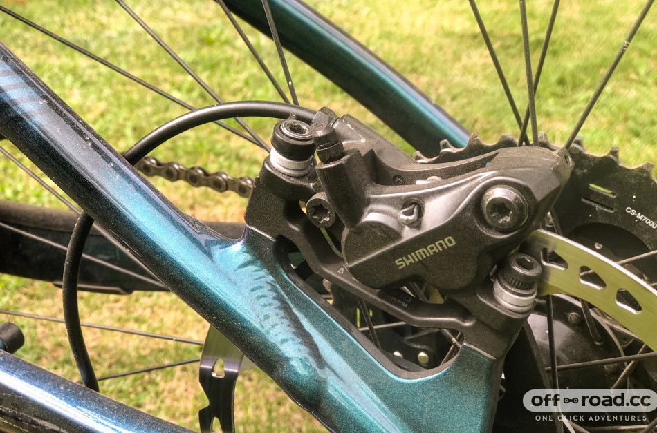 Shimano quietly launch new cheap 4 piston brakes Deore BR MT520 brake off road.cc